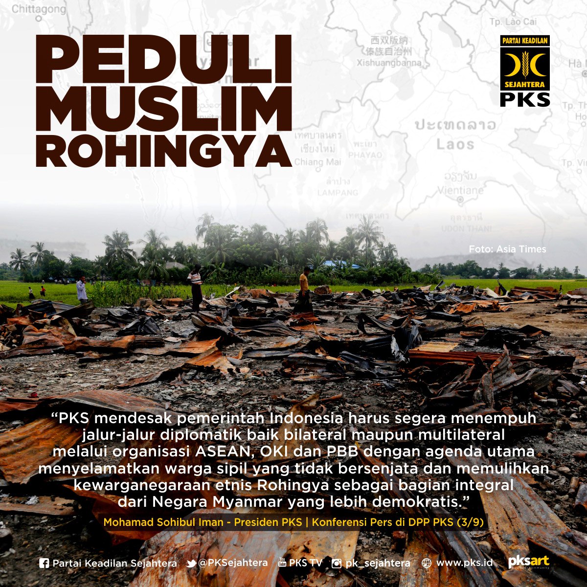pks pacitan peduli rohingya
